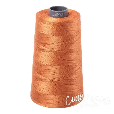 Mako Cotton Embroidery Thread 28wt 3609yds Medium Orange