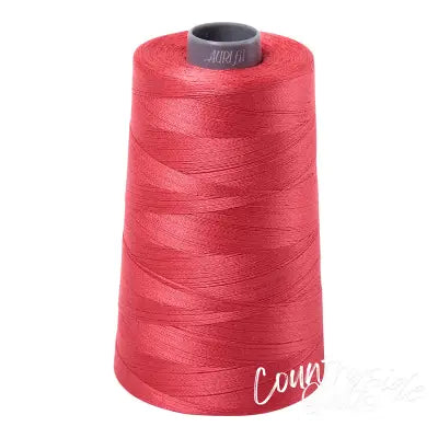 Mako Cotton Embroidery Thread 28wt 3609yds Medium Red
