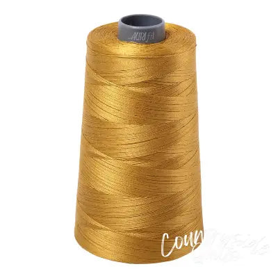 Mako Cotton Embroidery Thread 28wt 3609yds Mustard