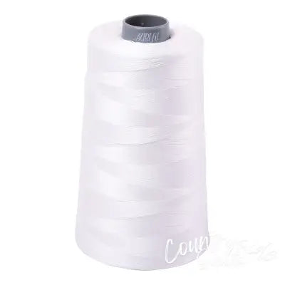 Mako Cotton Embroidery Thread 28wt 3609yds Natural White