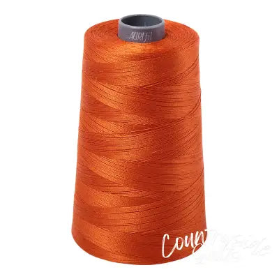 Mako Cotton Embroidery Thread 28wt 3609yds Orange