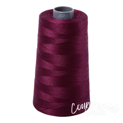 Mako Cotton Embroidery Thread 28wt 3609yds Plum