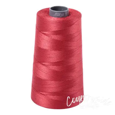 Mako Cotton Embroidery Thread 28wt 3609yds Red Peony
