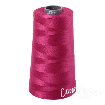 Mako Cotton Embroidery Thread 28wt 3609yds Red Plum