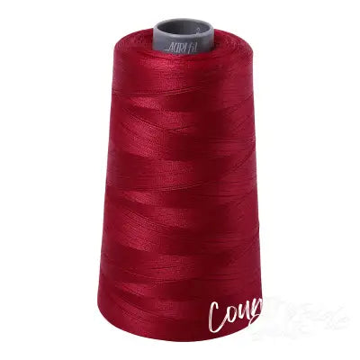 Mako Cotton Embroidery Thread 28wt 3609yds Red Wine