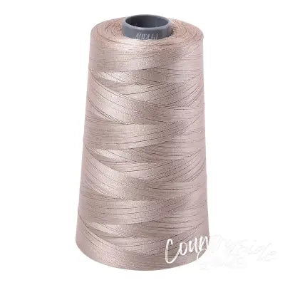Mako Cotton Embroidery Thread 28wt 3609yds Rope Beige