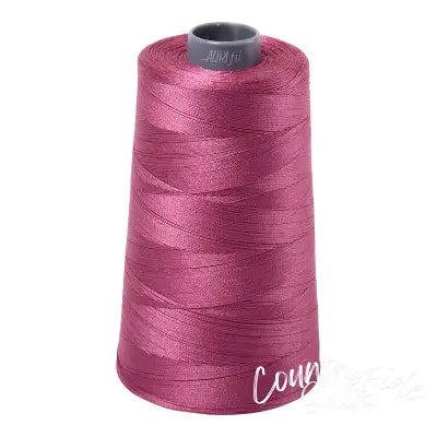 Mako Cotton Embroidery Thread 28wt 3609yds Rose
