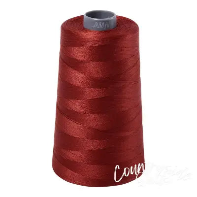 Mako Cotton Embroidery Thread 28wt 3609yds Rust