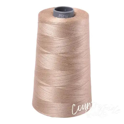 Mako Cotton Embroidery Thread 28wt 3609yds Sand