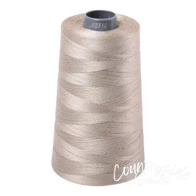 Mako Cotton Embroidery Thread 28wt 3609yds Stone