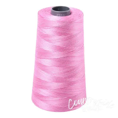 Mako Cotton Embroidery Thread 28wt 3609yds Variegated Bubblegum