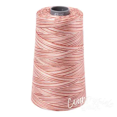 Mako Cotton Embroidery Thread 28wt 3609yds Variegated Cinnamon Sugar