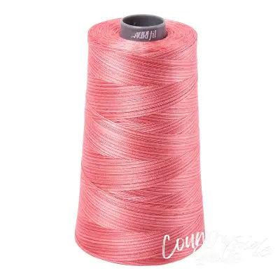 Mako Cotton Embroidery Thread 28wt 3609yds Variegated Flamingo