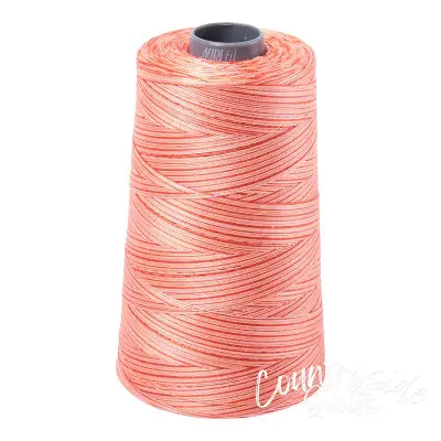 Mako Cotton Embroidery Thread 28wt 3609yds Variegated Mango Mist