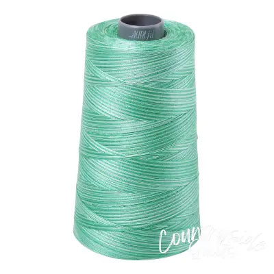 Mako Cotton Embroidery Thread 28wt 3609yds Variegated Mint Julep