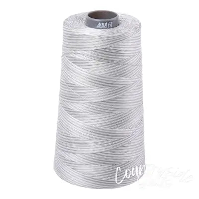 Mako Cotton Embroidery Thread 28wt 3609yds Variegated Silver Moon