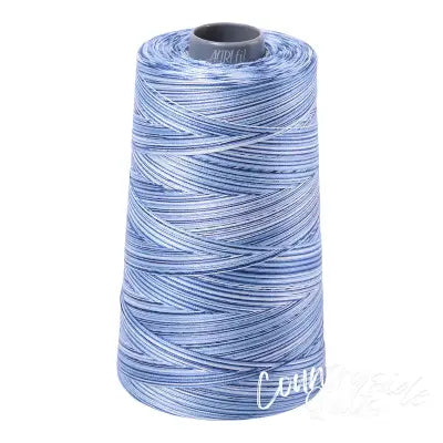 Mako Cotton Embroidery Thread 28wt 3609yds Variegated Storm at Sea