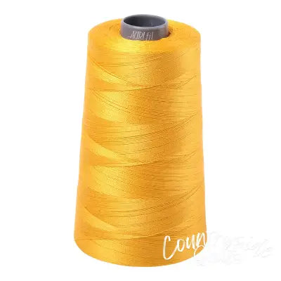 Mako Cotton Embroidery Thread 28wt 3609yds Yellow