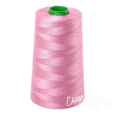 Mako Cotton Embroidery Thread 40wt 5140yds Antique Rose