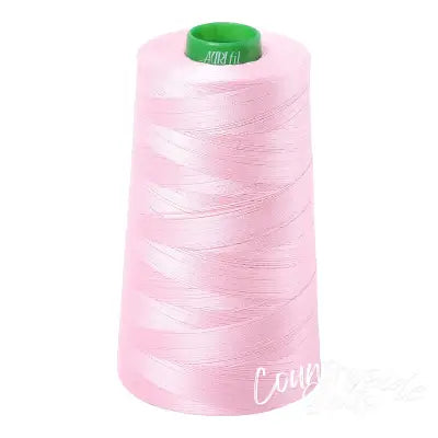 Mako Cotton Embroidery Thread 40wt 5140yds Baby Pink
