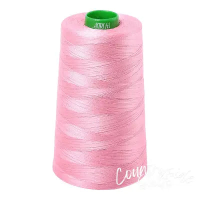 Mako Cotton Embroidery Thread 40wt 5140yds Bright Pink
