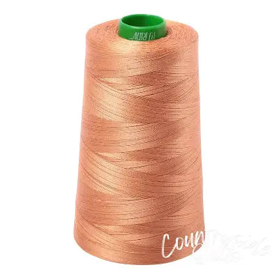 Mako Cotton Embroidery Thread 40wt 5140yds Caramel