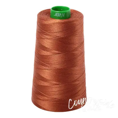Mako Cotton Embroidery Thread 40wt 5140yds Cinnamon