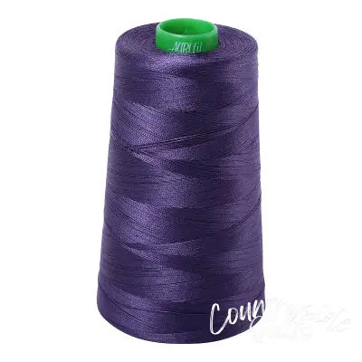 Mako Cotton Embroidery Thread 40wt 5140yds Dark Dusty Grape