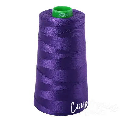 Mako Cotton Embroidery Thread 40wt 5140yds Dark Violet