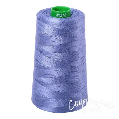 Mako Cotton Embroidery Thread 40wt 5140yds Dusty Blue Violet