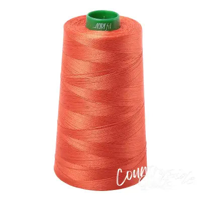 Mako Cotton Embroidery Thread 40wt 5140yds Dusty Orange