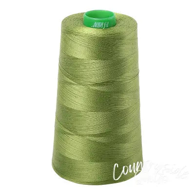 Mako Cotton Embroidery Thread 40wt 5140yds Fern Green