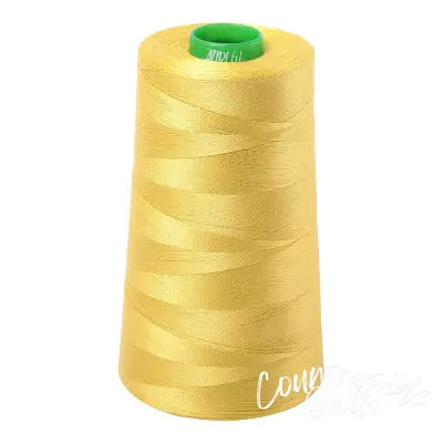 Mako Cotton Embroidery Thread 40wt 5140yds Gold Yellow