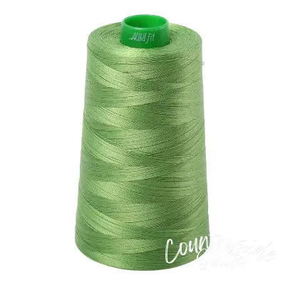 Mako Cotton Embroidery Thread 40wt 5140yds Grass Green