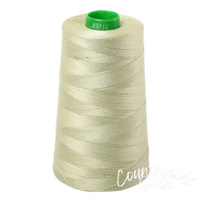 Mako Cotton Embroidery Thread 40wt 5140yds Light Avocado