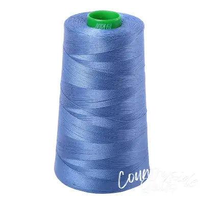 Mako Cotton Embroidery Thread 40wt 5140yds Light Blue Violet
