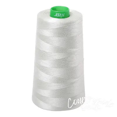 Mako Cotton Embroidery Thread 40wt 5140yds Light Grey Green