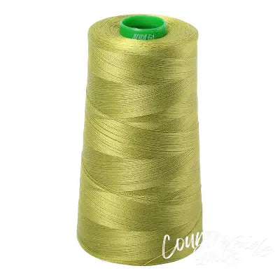 Mako Cotton Embroidery Thread 40wt 5140yds Light Leaf Green