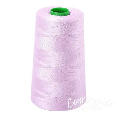 Mako Cotton Embroidery Thread 40wt 5140yds Light Lilac
