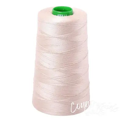 Mako Cotton Embroidery Thread 40wt 5140yds Light Sand