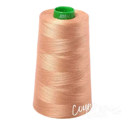 Mako Cotton Embroidery Thread 40wt 5140yds Light Toast