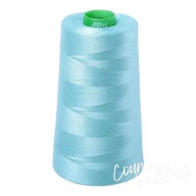 Mako Cotton Embroidery Thread 40wt 5140yds Light Turquoise