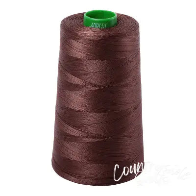 Mako Cotton Embroidery Thread 40wt 5140yds Medium Bark