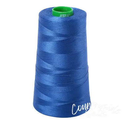 Mako Cotton Embroidery Thread 40wt 5140yds Medium Blue