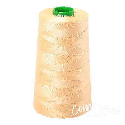 Mako Cotton Embroidery Thread 40wt 5140yds Medium Butter