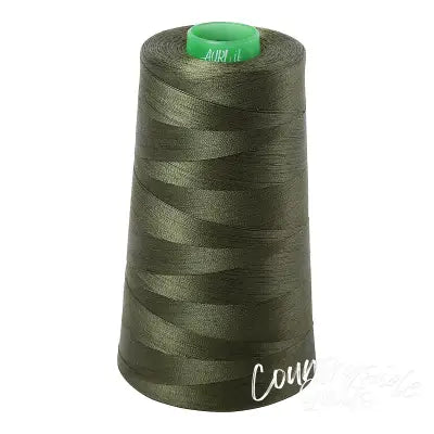 Mako Cotton Embroidery Thread 40wt 5140yds Medium Green