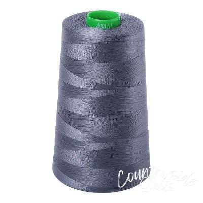 Mako Cotton Embroidery Thread 40wt 5140yds Medium Grey