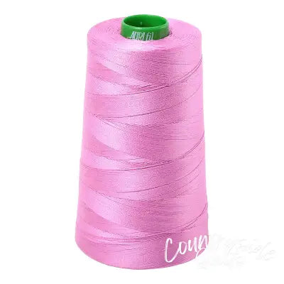 Mako Cotton Embroidery Thread 40wt 5140yds Medium Orchid