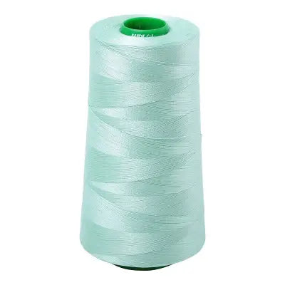 Mako Cotton Embroidery Thread 40wt 5140yds Mint Ice