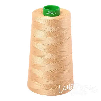 Mako Cotton Embroidery Thread 40wt 5140yds Ocher Yellow